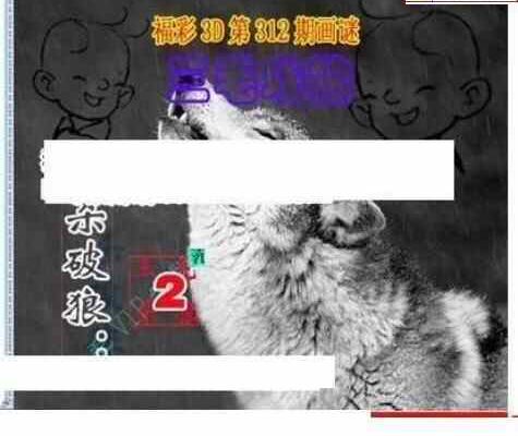 23312期: 三毛3D精品图谜