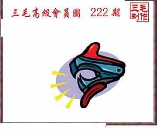 23222期: 三毛3D精品图谜