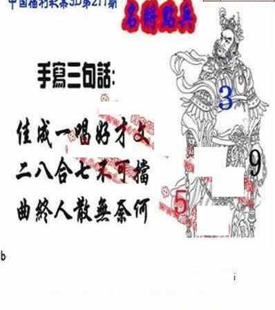 23211期: 福彩3D丹东全图分析