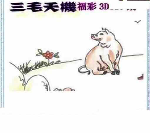 23115期: 三毛3D精品图谜