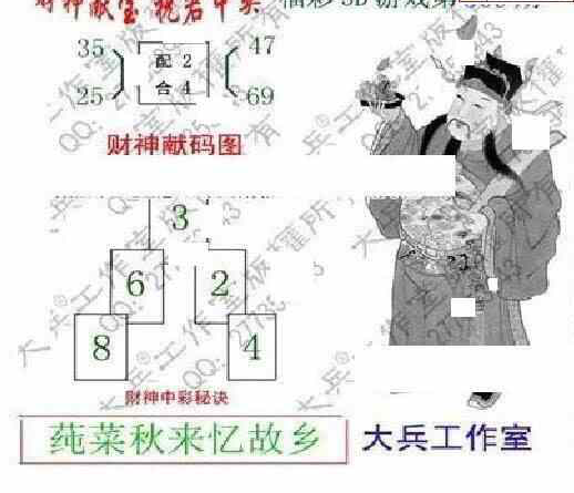 23309期: 大兵福彩3D黄金报图版