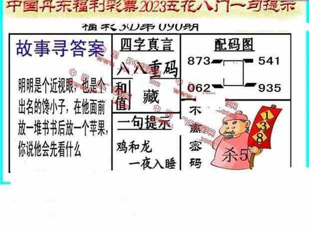 23090期: 福彩3D丹东全图分析