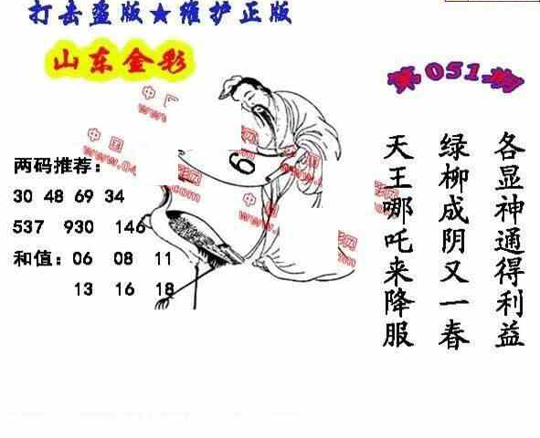 23051期: 福彩3D丹东全图分析