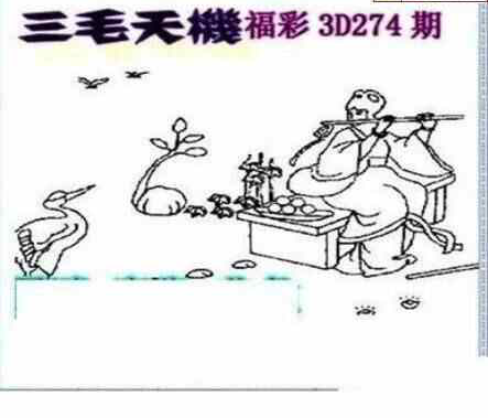 23274期: 三毛3D精品图谜