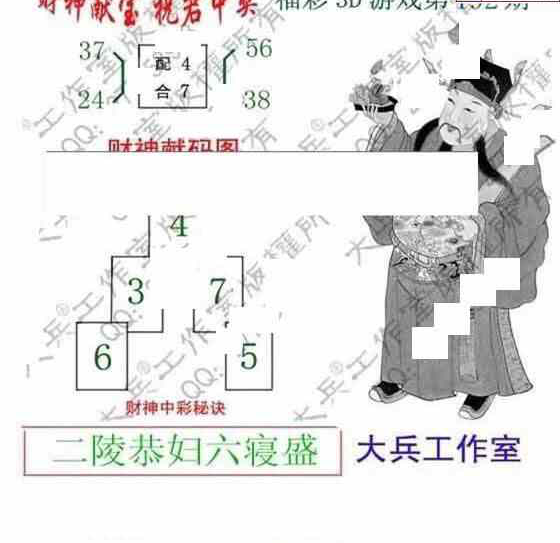 23192期: 大兵福彩3D黄金报图版