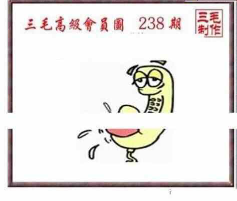 23238期: 三毛3D精品图谜