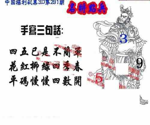 23291期: 福彩3D丹东全图分析