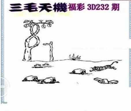 23232期: 三毛3D精品图谜