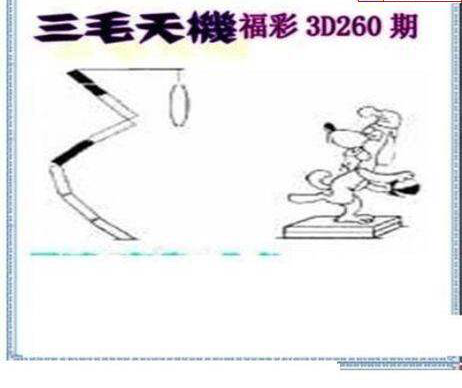 23260期: 三毛3D精品图谜