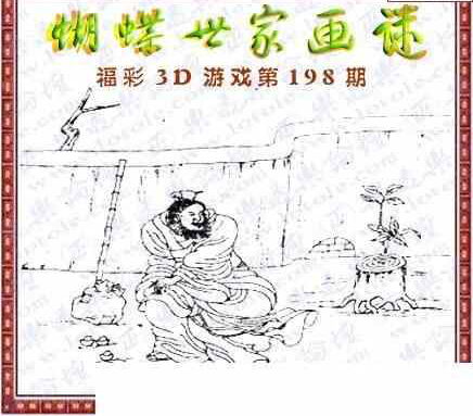 23198期: 3D蝴蝶世家蝴蝶彩图