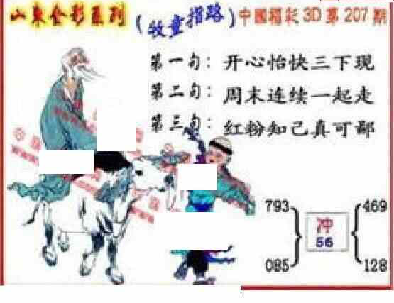 23207期: 福彩3D丹东全图分析