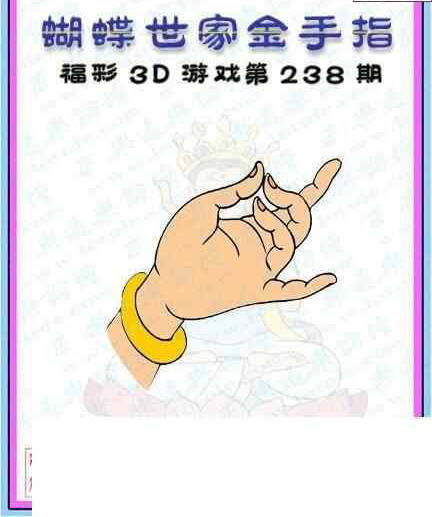 23238期: 3D蝴蝶世家蝴蝶彩图