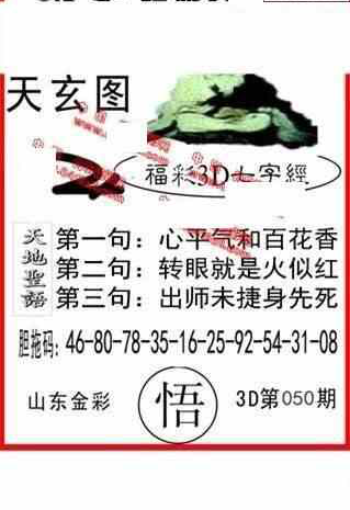 23050期: 福彩3D丹东全图分析