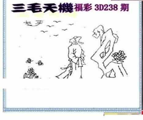 23238期: 三毛3D精品图谜