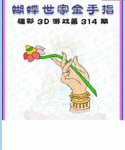 23314期: 3D蝴蝶世家蝴蝶彩图