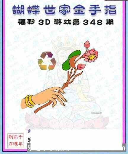 22348期: 3D蝴蝶世家蝴蝶彩图