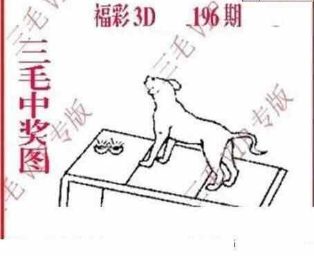 23196期: 三毛3D精品图谜