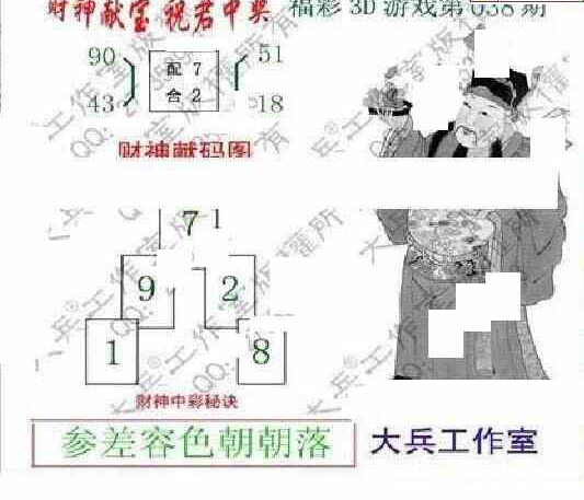 23038期: 大兵福彩3D黄金报图版