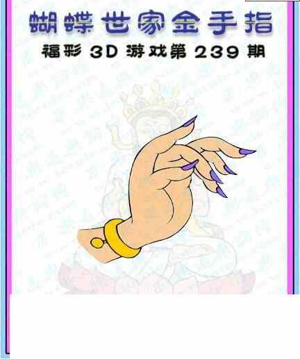 23239期: 3D蝴蝶世家蝴蝶彩图