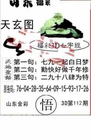 23112期: 福彩3D丹东全图分析