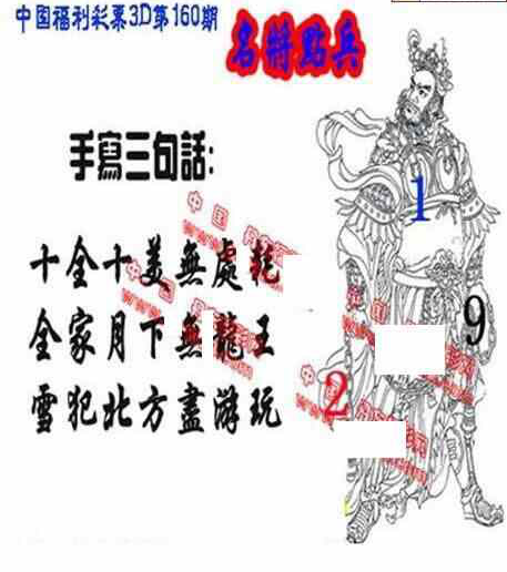 23160期: 福彩3D丹东全图分析