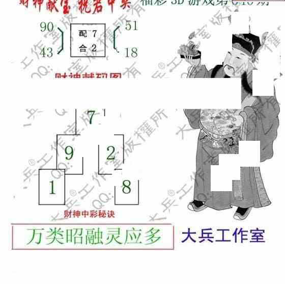 23040期: 大兵福彩3D黄金报图版