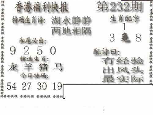 23232期: 白老3D杀码图版