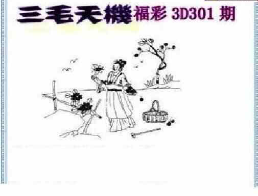 23301期: 三毛3D精品图谜