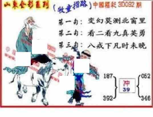 23092期: 福彩3D丹东全图分析