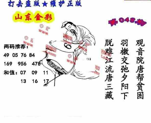 23048期: 福彩3D丹东全图分析