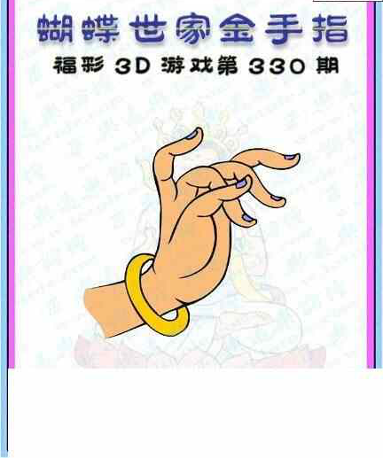 23330期: 3D蝴蝶世家蝴蝶彩图