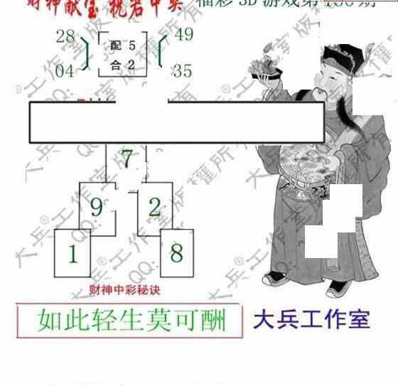 23160期: 大兵福彩3D黄金报图版