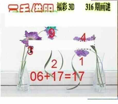 23316期: 三毛3D精品图谜