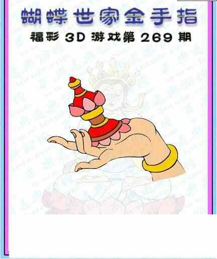 23269期: 3D蝴蝶世家蝴蝶彩图