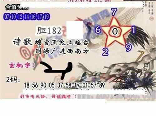 23212期: 白老3D杀码图版