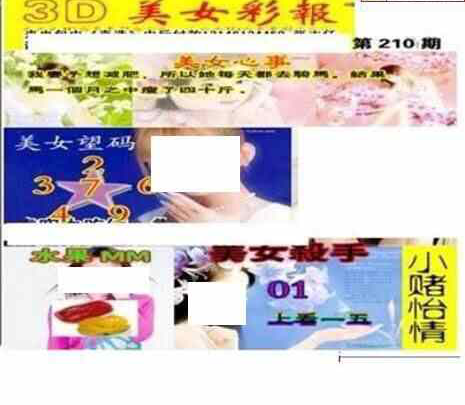 23210期: 三毛3D精品图谜