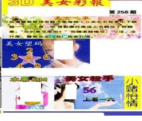 23256期: 三毛3D精品图谜