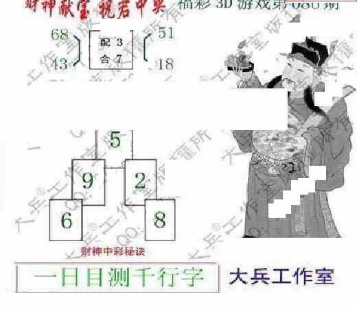 23086期: 大兵福彩3D黄金报图版