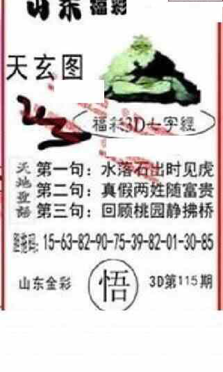 23115期: 福彩3D丹东全图分析