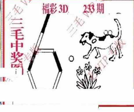 23233期: 三毛3D精品图谜