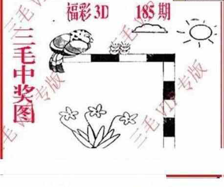 23185期: 三毛3D精品图谜