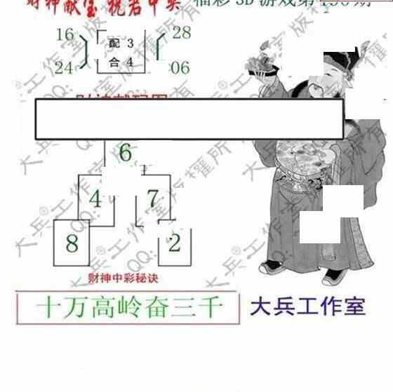 23190期: 大兵福彩3D黄金报图版