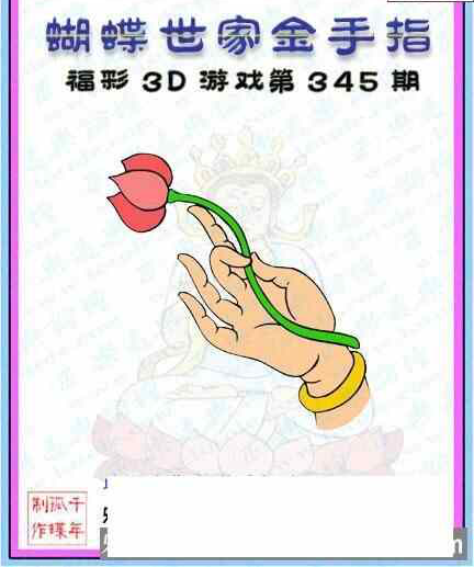 22345期: 3D蝴蝶世家蝴蝶彩图