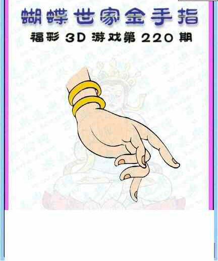 23220期: 3D蝴蝶世家蝴蝶彩图