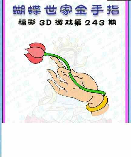 23243期: 3D蝴蝶世家蝴蝶彩图