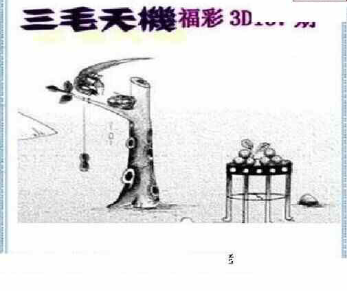 23137期: 三毛3D精品图谜