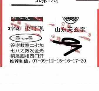 23120期: 福彩3D丹东全图分析