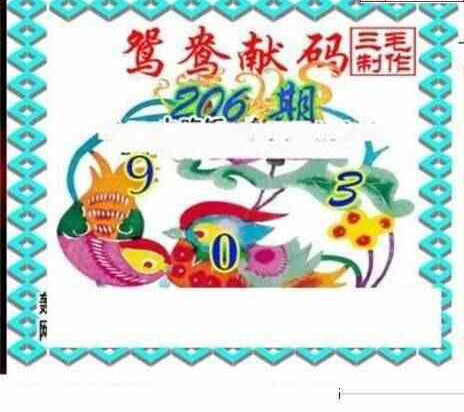 23206期: 三毛3D精品图谜