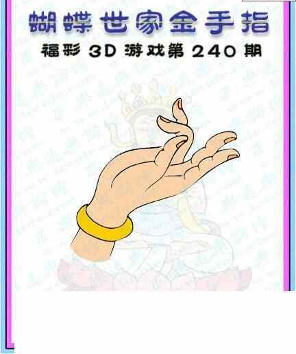 23240期: 3D蝴蝶世家蝴蝶彩图