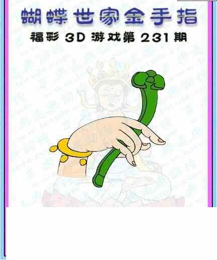 23231期: 3D蝴蝶世家蝴蝶彩图